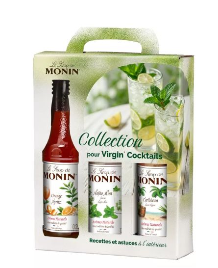 [251021_9136] Coffret Cocktails Virgin - 3x25 cl - MONIN